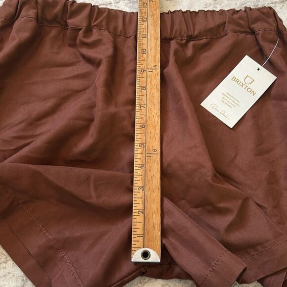 New with tags, Brixton Polanco shorts, Brown sepia medium - Picture 7 of 12